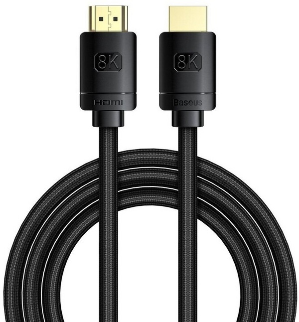 Kabllo BASEUS HDMI 2.1, M / M, 8K, 2m, e zezë