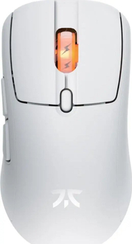 Maus gaming FNATIC Bolt Wireless, optik RGB, pa tela, i bardhë