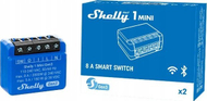 Rele inteligjente Shelly 1 Mini Gen 3, WiFi dhe Bluetooth, 1 kanal 8A, e bardhë