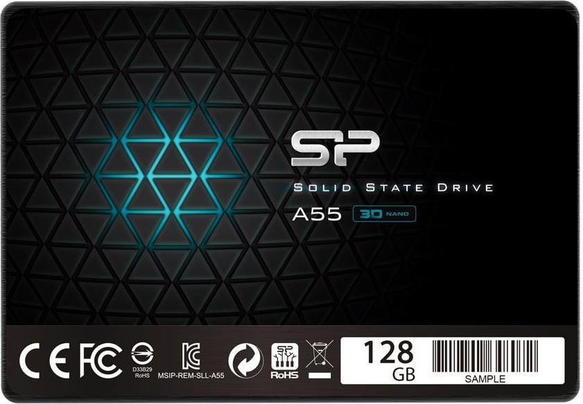 SSD диск Silicon Power A55 2.5", 128 GB, SATA III