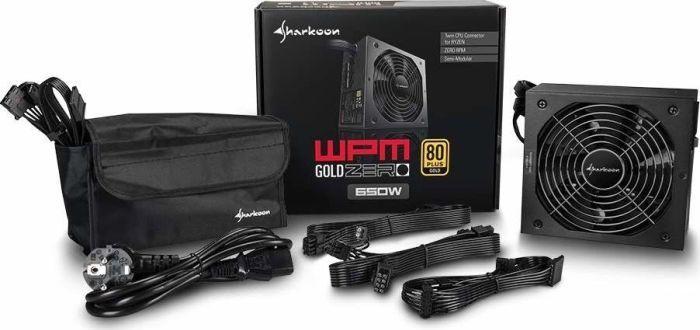 Burim energjie Sharkoon WPM Gold ZERO ATX, 650W