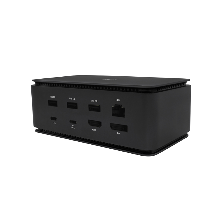 Докинг станица I-Tec USB4 Thunderbolt 4, HDMI DP, гигабитен етернет, сива