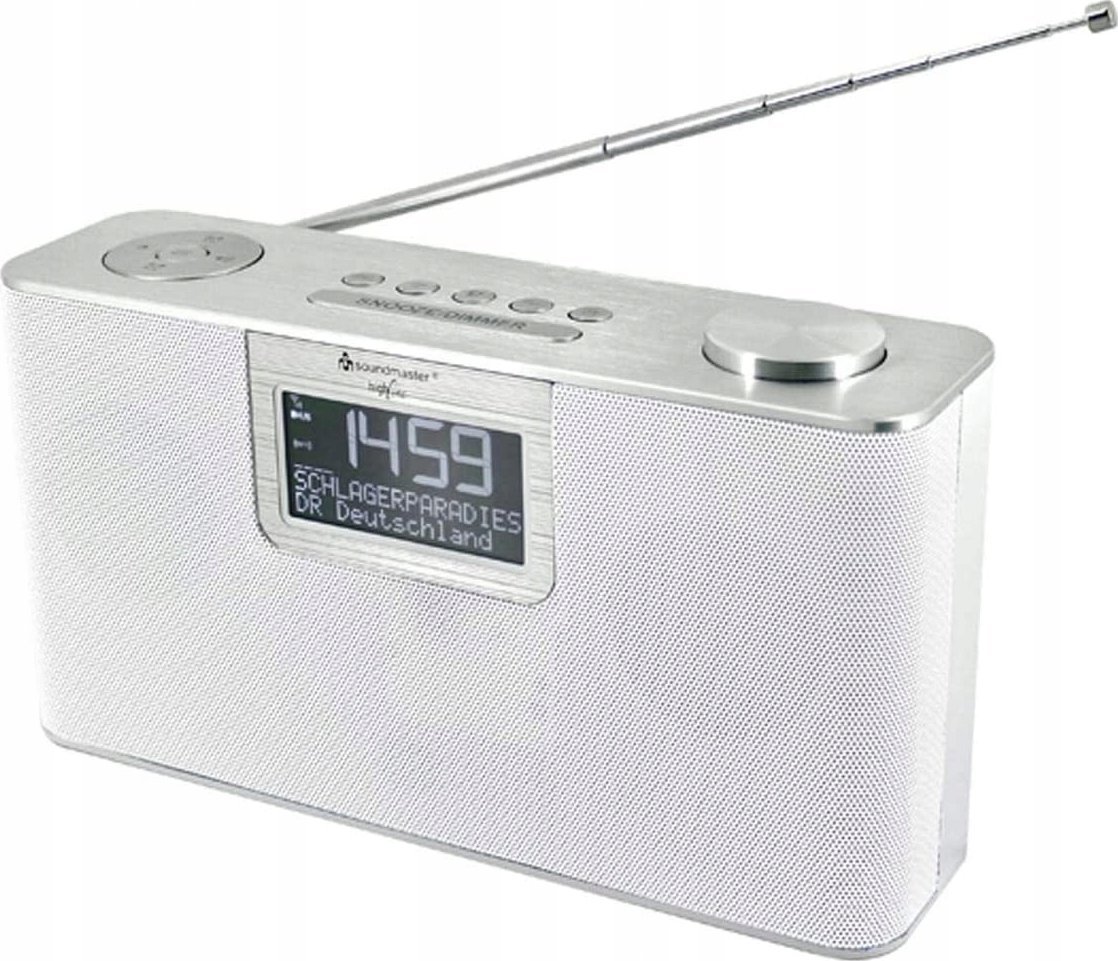 Radio portative Soundmaster DAB700WE, FM DAB DAB+, Bluetooth, e bardhë