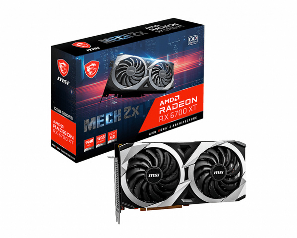 Kartelë grafike MSI Radeon RX 6700 XT MECH 2X 12G OC AMD 12 GB GDDR6
