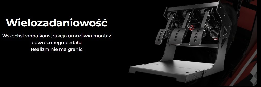 Pedal gaz hidraulik Simagic Hydraulic Throttle System, për simulator gare, i zi