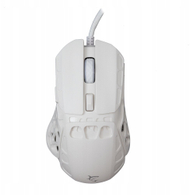 Maus gaming White Shark Squalo GM-5016 Ector, me kabllo, RGB, i bardhë