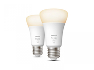 Llamba inteligjente Philips Hue White A60 E27, LED, 1100 lumen, set 2 copë