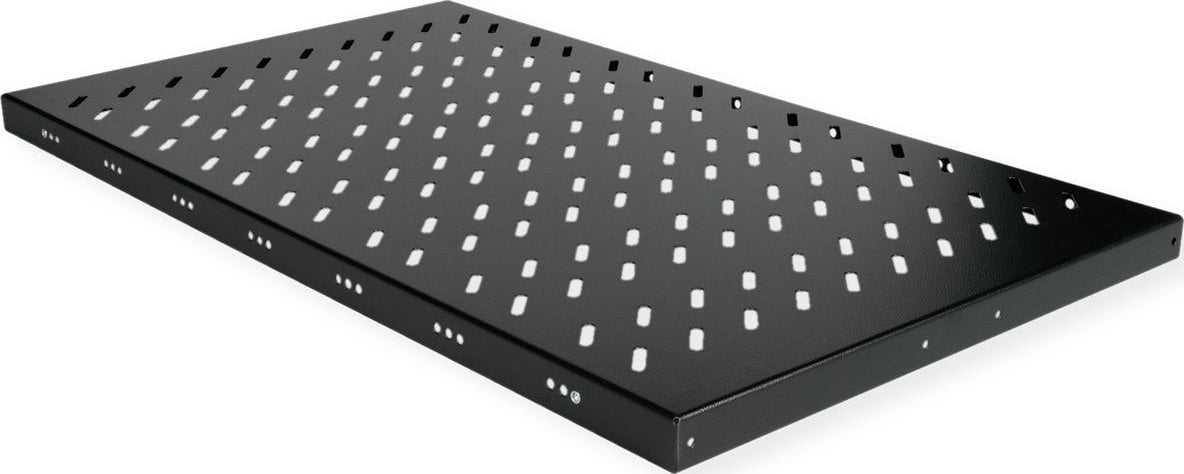 Полица за кабинет ROLINE 1U, 48.26cm, 50kg, црна