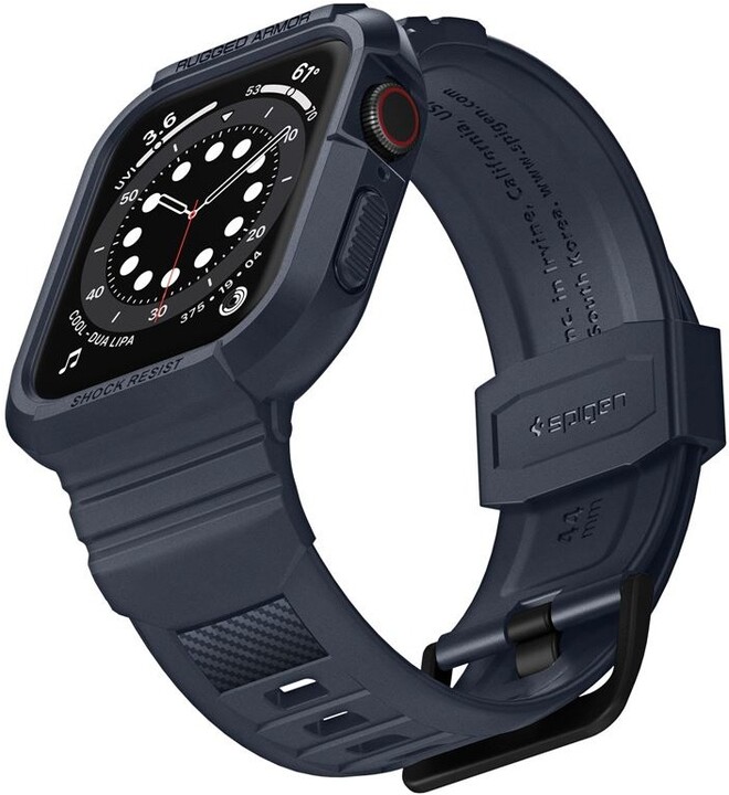 Mbrojtëse Spigen Rugged Armor Pro për Apple Watch 7/6/SE/5/4 45/44, gri
