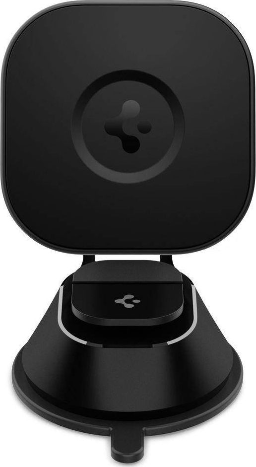 Mbajtës për telefon makine Spigen ITS35, magnetik MagSafe, për pult dhe xham, i zi