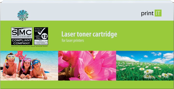 Toner PRINT IT për OKI 44973536, i zi