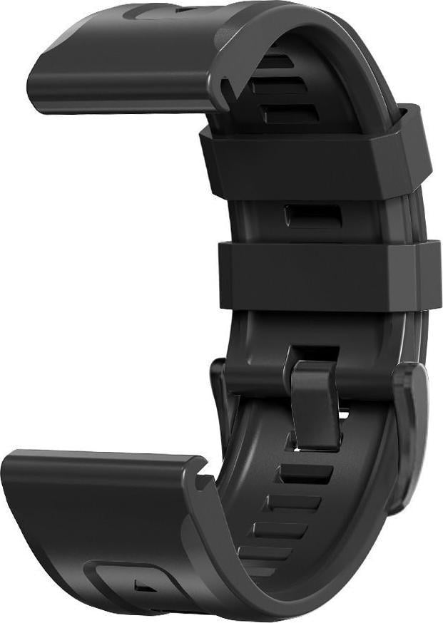 Rrip ore Tech-Protect Iconband për Garmin Fenix 3 5X 6X 7X, TPU, Quick Fit, i zi