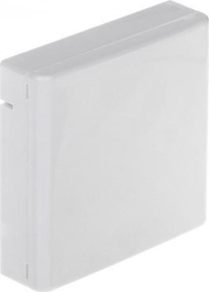 Kuti abonentësh optike PPO-2, murale, për konektorë SC FC LC, e bardhë