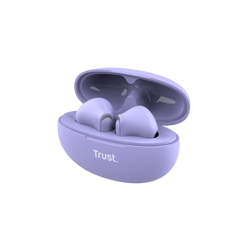 Kufje Trust Yavi TWS, Bluetooth, USB Type-C, vjollcë