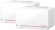 Sistem mesh Wi-Fi MERCUSYS Halo H37BE, BE6500, 2-pack, i bardhë