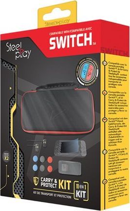 Komplet për bartje SteelPlay 11në1 për Nintendo Switch