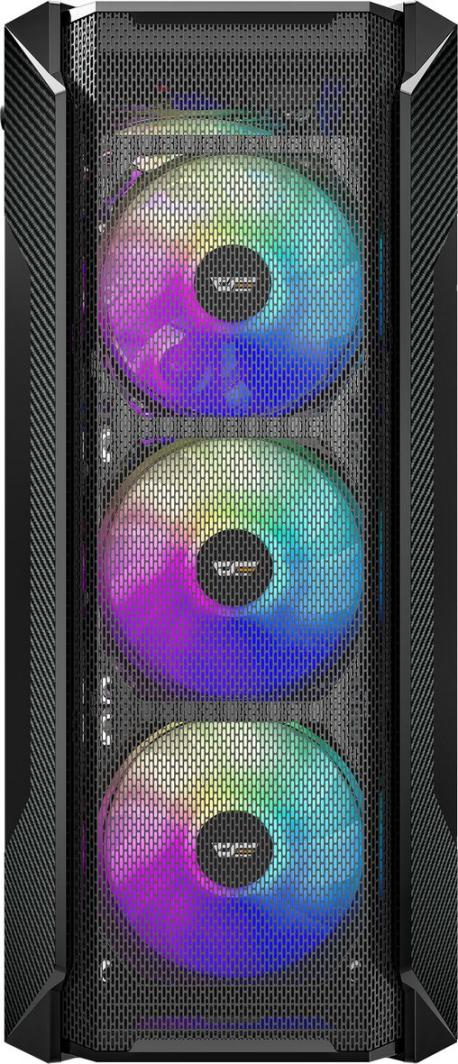 Kasë Darkflash LEOCase RGB, e zezë