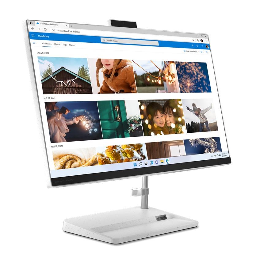 Kompjuter All-in-One Lenovo IdeaCentre AIO 3 24IAP7, 23.8", Intel Core i3-1215U, 8GB RAM, 512GB SSD, i bardhë