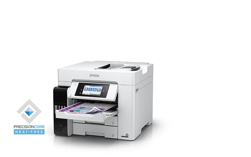 Printer inkjet Epson EcoTank ET-5880, A4, 25 ppm, 4800 x 2400 DPI, i bardhë