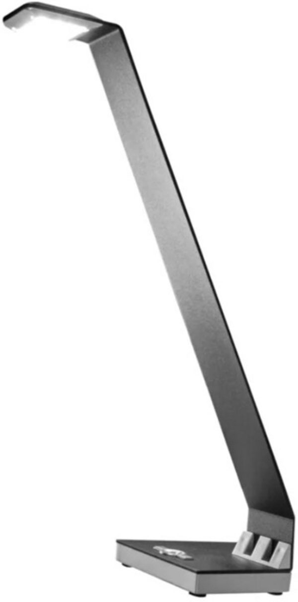 Llambë tavoline Emos LED Alvin, e zezë