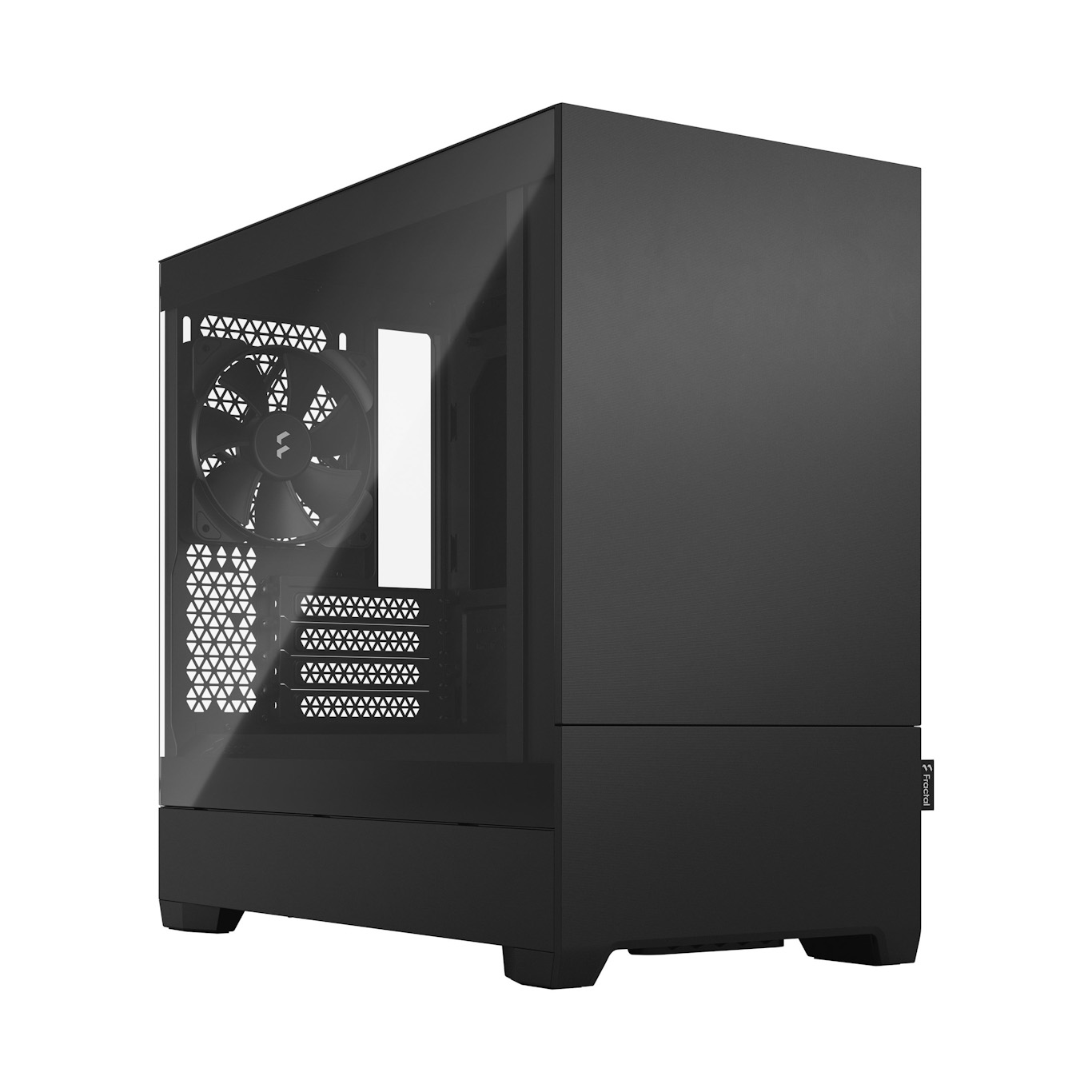 Kasë Fractal Design Pop Mini Silent Black TG Clear Tint, Micro Tower, e zezë
