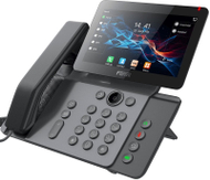 Telefoni IP Fanvil V66, multimedial, audio me cilësi të lartë, i zi