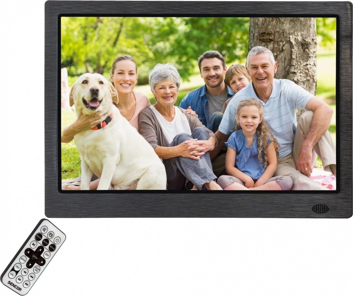 Дигитална рамка Sencor SDF 1371 B, 13.3\", резолуција 1280x800, црна