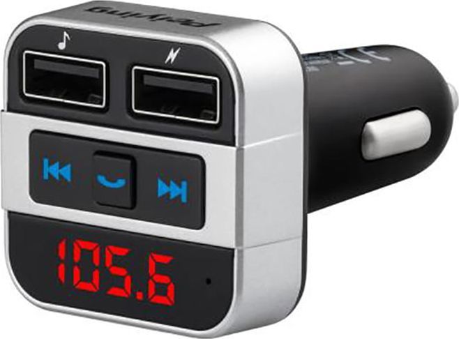 Transmetues FM PeiYing URZ0468, i zi/argjendtë