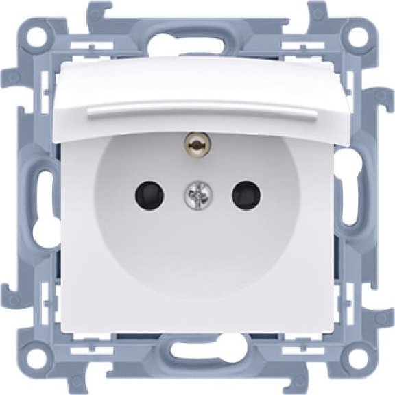 Prizë e vetme Kontakt-Simon Simon 10 CGZ1BC.01/11, 16A 250V, IP44, e bardhë