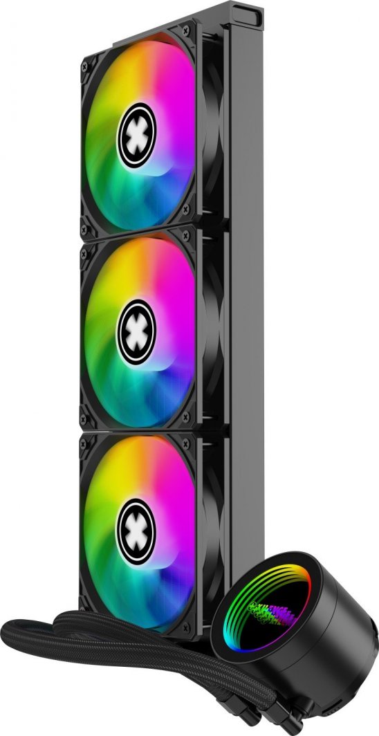 Xilence LiQuRizer LQ360G.ARGB Течен CPU Ладилник, 360 mm, Црн