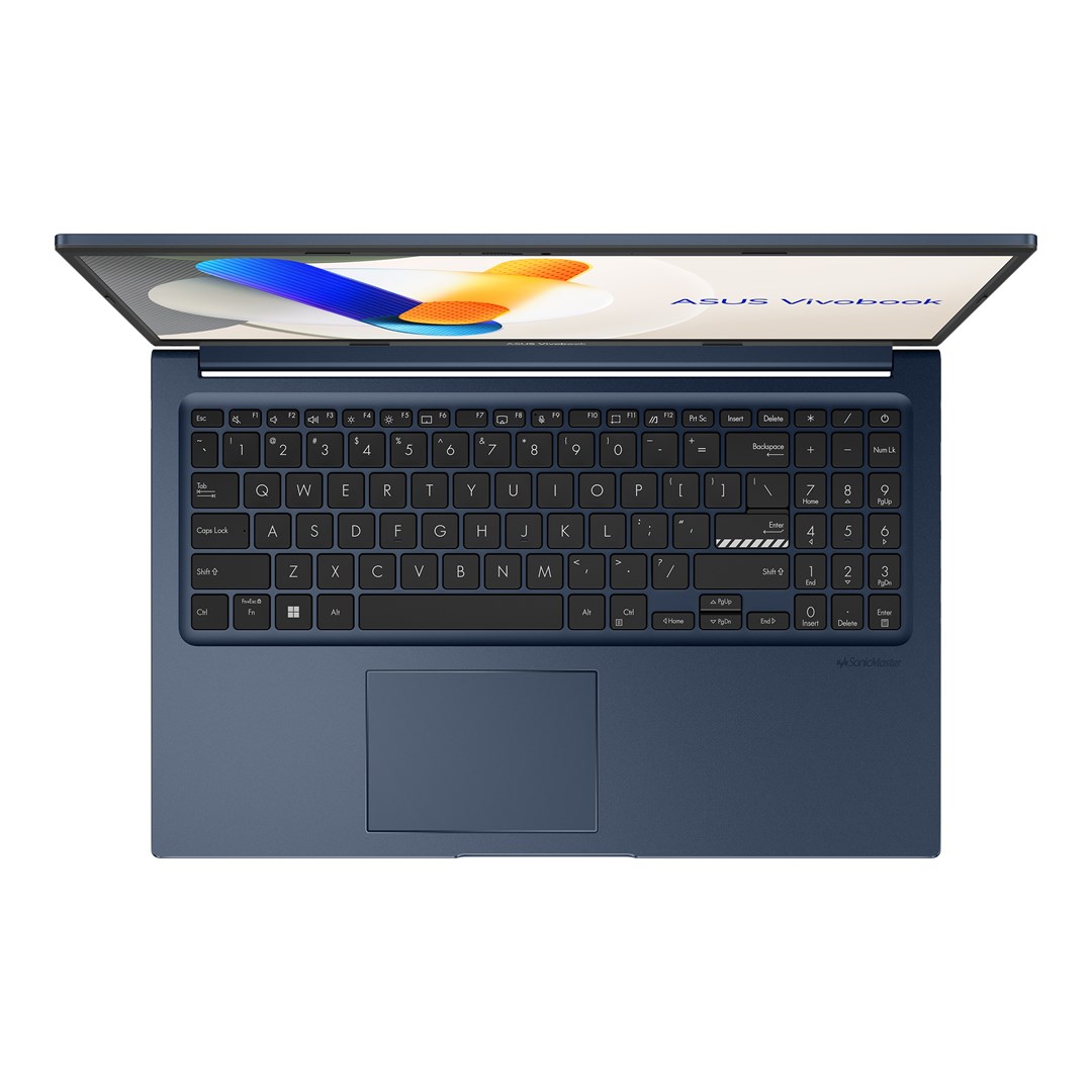 Laptop ASUS Vivobook 15, Intel Core i3-1315U, 15.6", 16GB RAM, 512GB SSD, Intel UHD Graphics, i kaltër