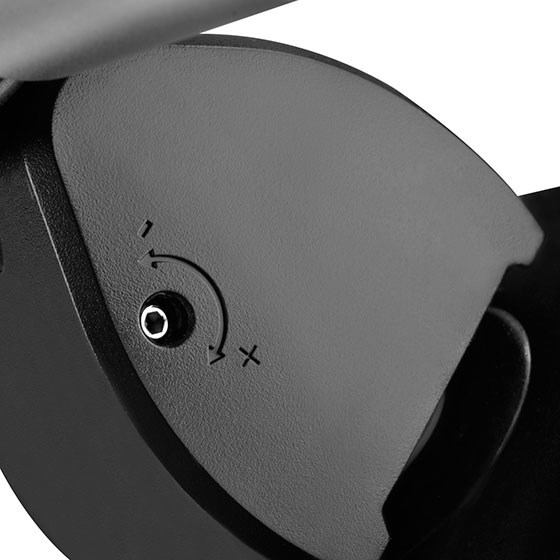 Mbajtëse monitori SILVERSTONE SST-ARM24BS, 24", e zezë