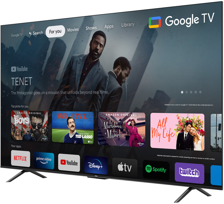 Televizor TCL 75P635, 75" (189cm), 4K UHD, i zi
