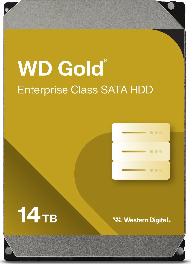 Disk për server WD Gold (WD142KRYZ), 14TB, 3.5'', SATA III (6Gb/s)