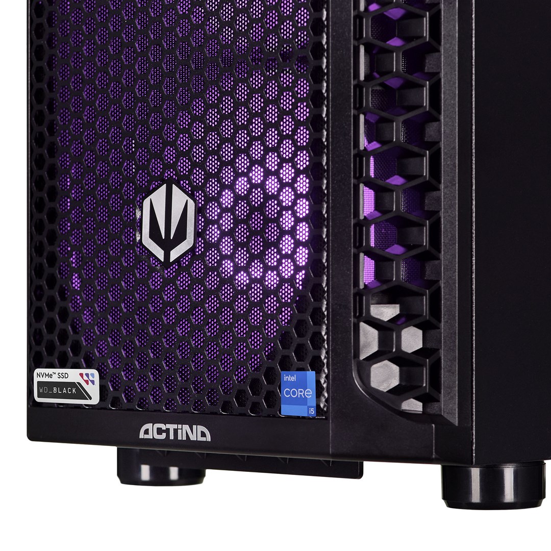 Kompjuter Actina, Intel Core i5-12400F, 16GB RAM, 1TB SSD, NVIDIA GeForce RTX 4060, i zi