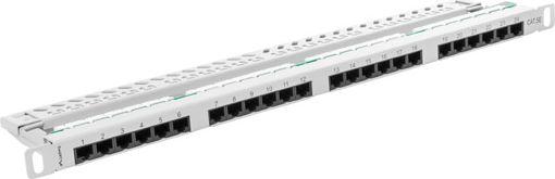 Patch Panel Lanberg, 24x RJ-45, Cat.5e, i hirtë
