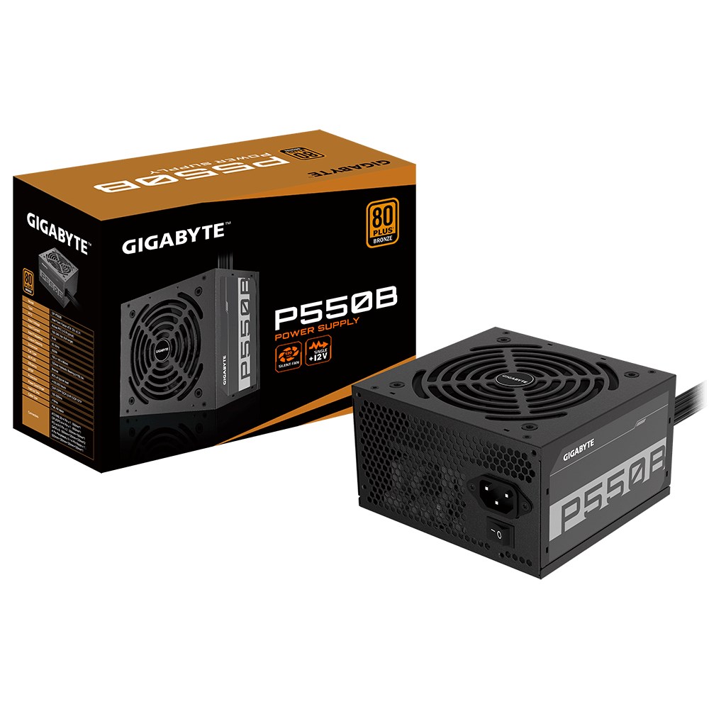 Burim energjie Gigabyte P550B, 20+4 pin ATX, 550 W