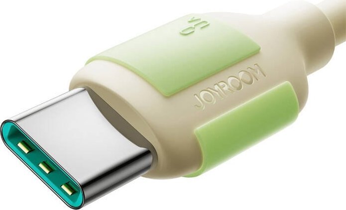 Kabllo karikimi Joyroom USB A në USB C, 30W, beige