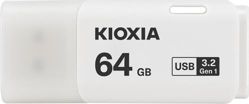 USB Kioxia TransMemory U301, 64GB, USB 3.2, e bardhë
