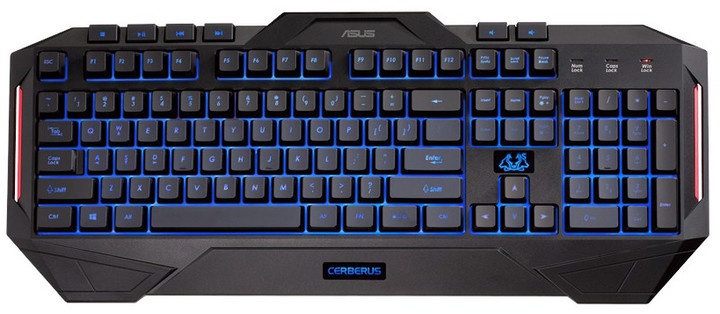 Tastierë Asus Cerberus, the Us - e zezë