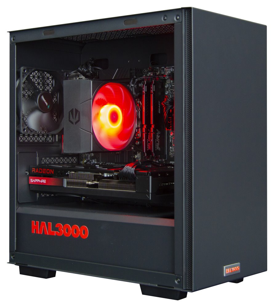 Kompjuter HAL3000 Online Gamer, AMD Ryzen 5 7500F, 32GB DDR5, RX 7800 XT, 1TB SSD, Windows 11 Home, i zi