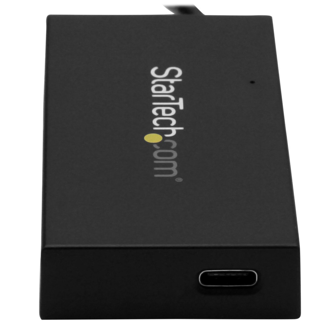 Qendër USB StarTech, 4 porte, USB-A/USB-C, 5Gbps, e zezë