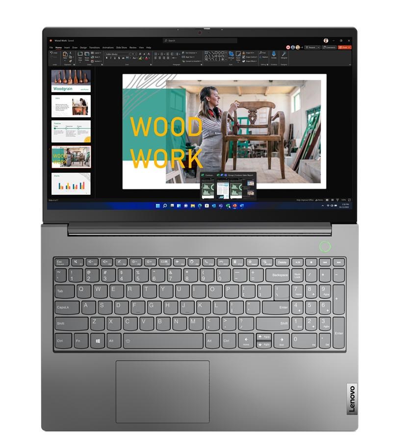 Laptop Lenovo ThinkBook 15, 15.6", Intel i7-1255U, 16 GB RAM, 512 GB SSD, i hirtë