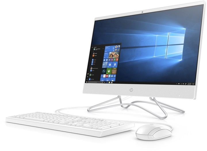 Kompjuter HP 22-c0017nc, Intel Pentium J5005, 8GB RAM, 1TB HDD, 21.5" Full HD, Intel UHD Graphics, i bardhë