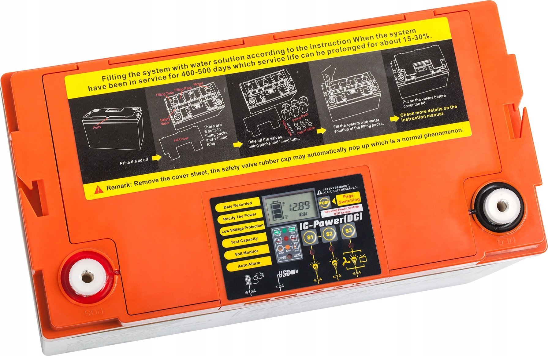 Оловна батерија Rebel 12V 100Ah, за UPS и соларни панели