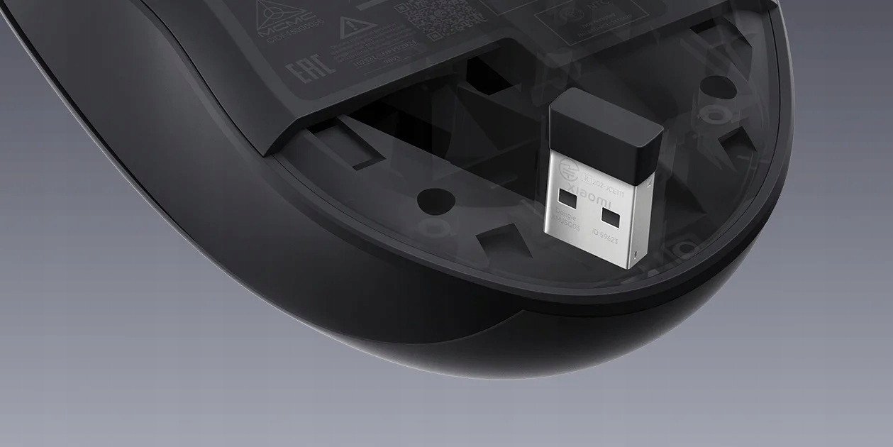 Maus wireless Xiaomi Comfort Edition BHR9359GL, 2.4GHz, ergonomik, i zi