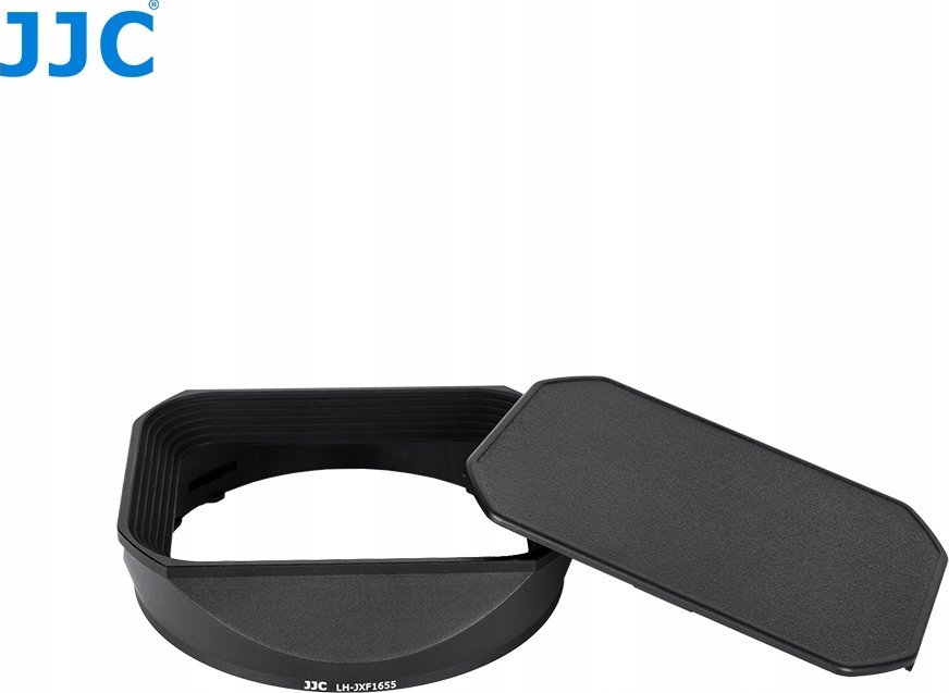 Parasol lente JJC LH JXF1655 për Fujifilm XF 16 55mm f/2.8 R LM WR, i zi