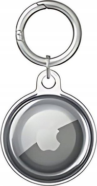 Mbulesë Mercury Case për Apple AirTag, TPU, me karabinë, e zezë