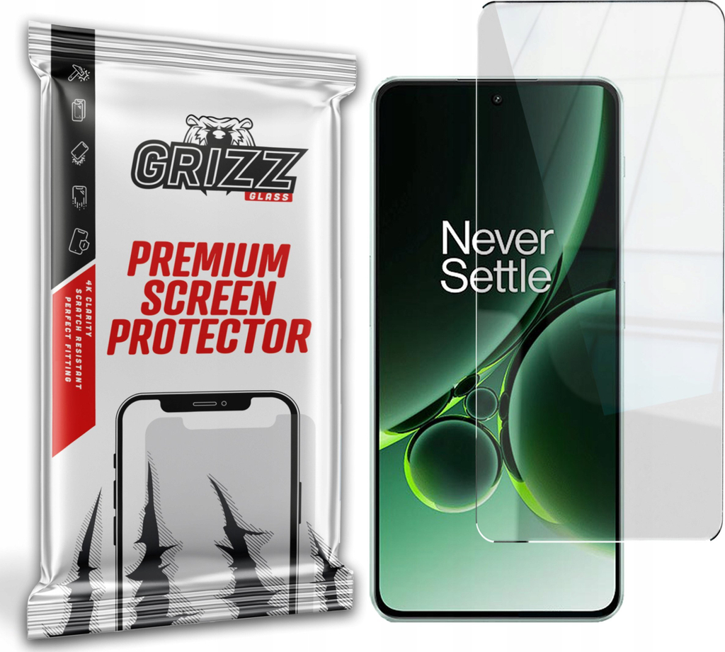 Xham mbrojtës GrizzGlass HybridGlass për OnePlus Nord 3, hibrid, transparencë e lartë