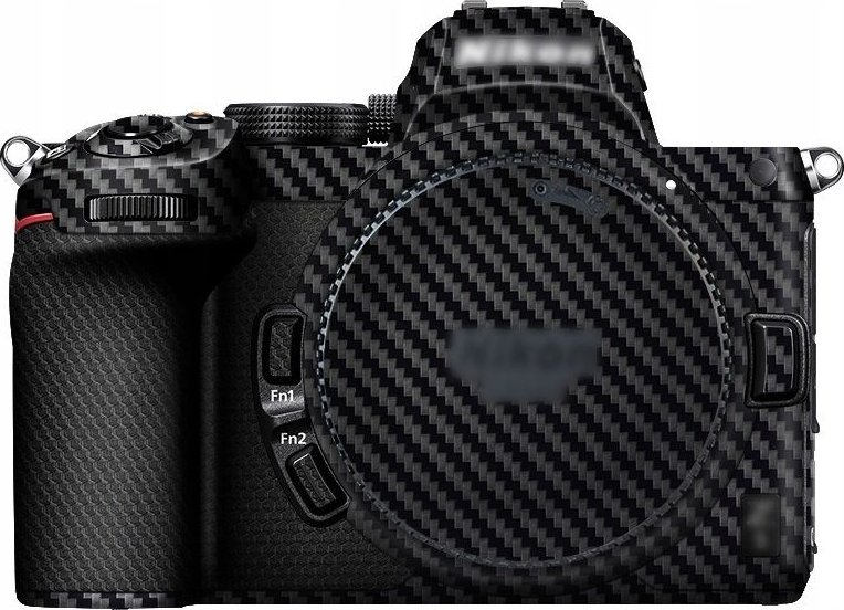 Film mbrojtës JJC SS-Z5CF për Nikon Z5, anti-gërvishtje, teksturë karbon fiber, i zi